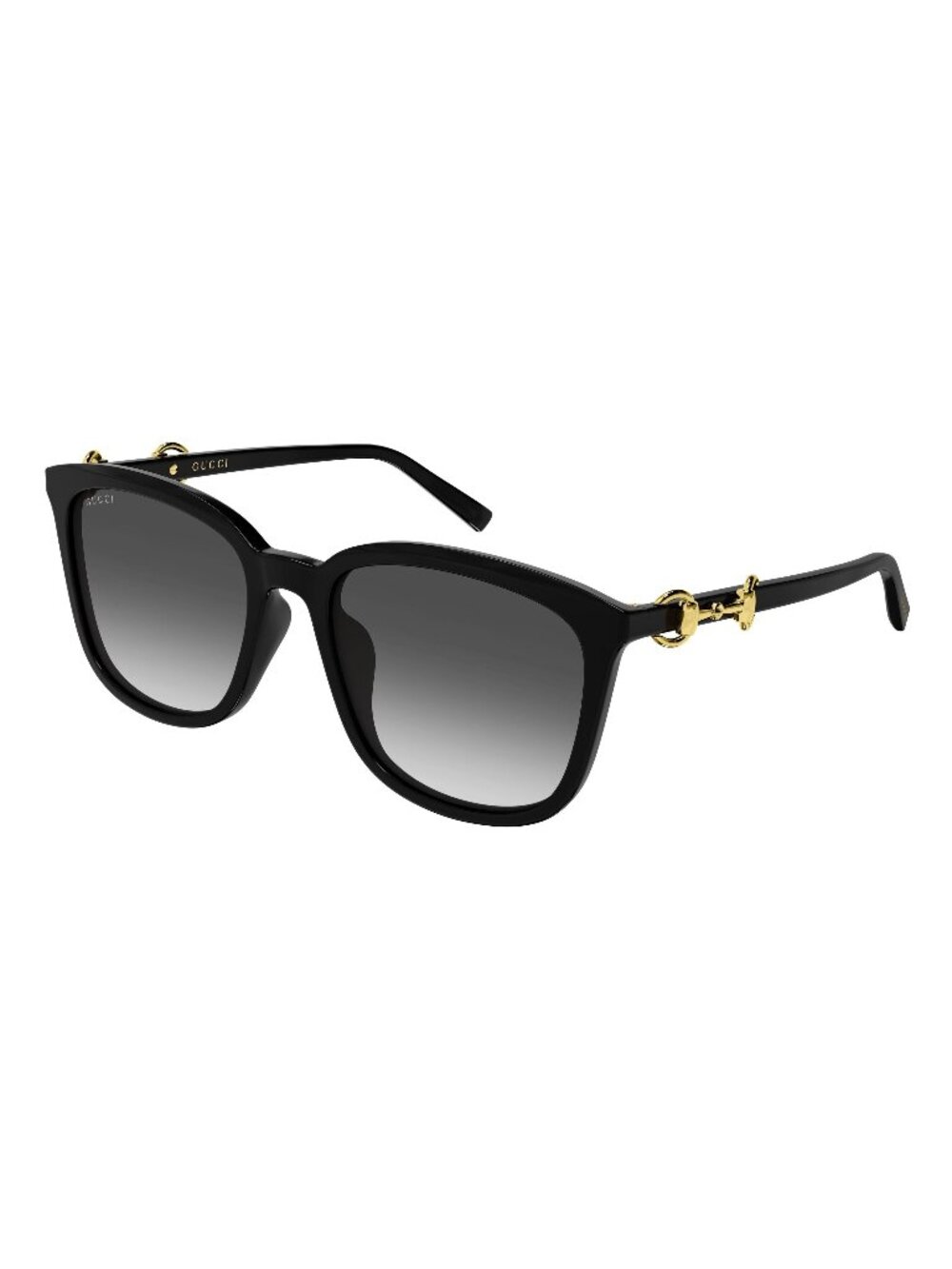 New Gucci Women's Sunglasses Black Grey Lens Acetate Frame GG2057SK 001 56